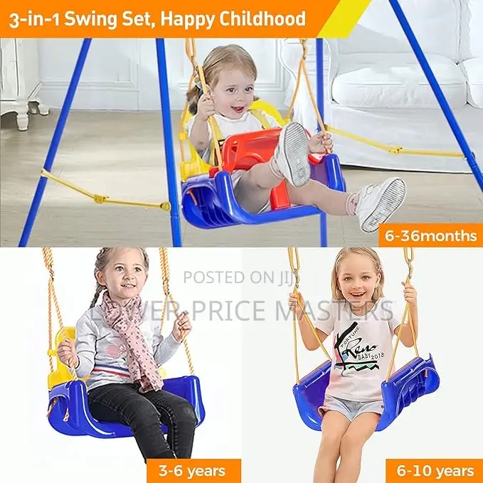 Babes Swing Set for 3 Months to 10 Years