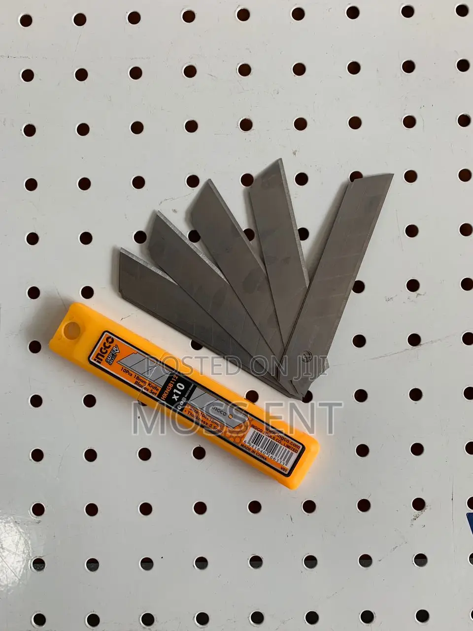 10 PCS 18mm Knife Blades Set - Hknsb112