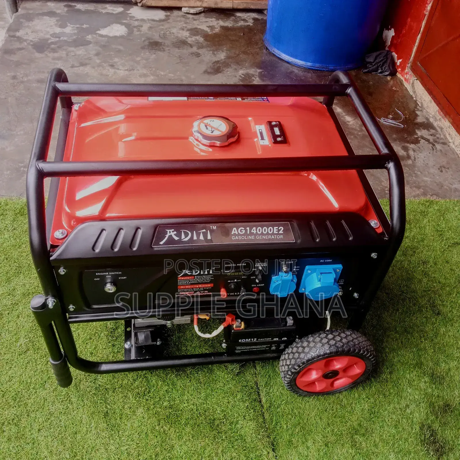 Gasoline 14000watt ADITI Petrol Generator Key Start Quality