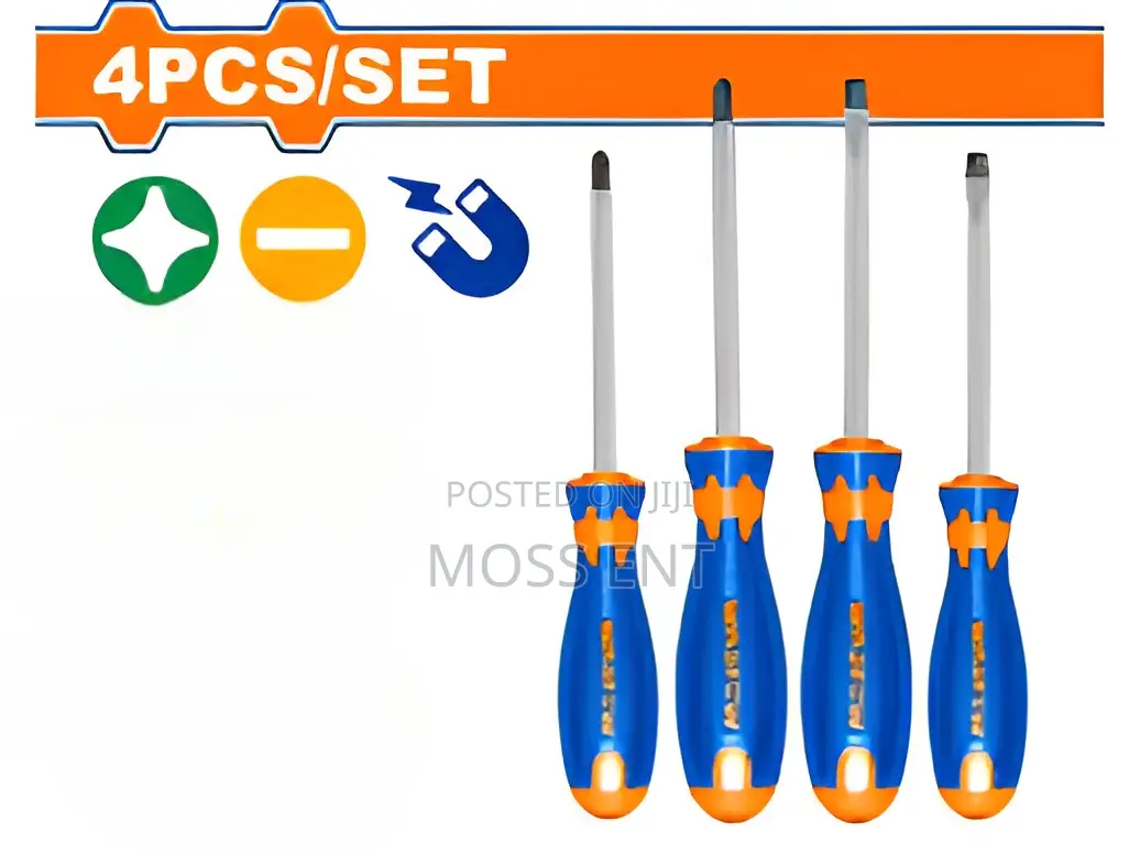 4 PCS Screwdriver Set - Wss1204