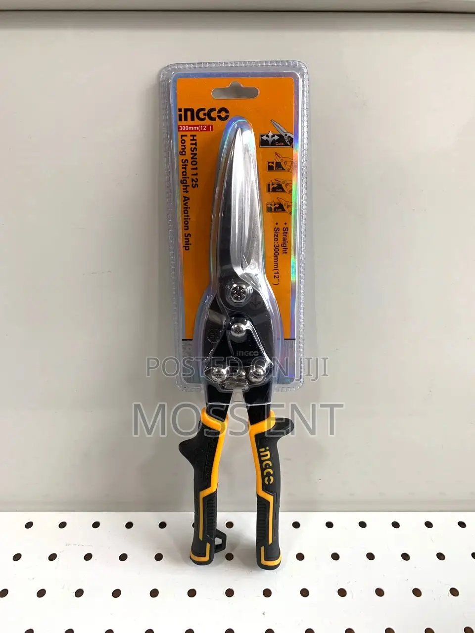 Long Straight Aviation Snip - Htsn0112s