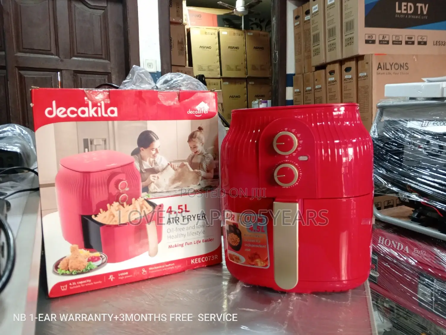 Quality and Affordable Decakila Air Fryer