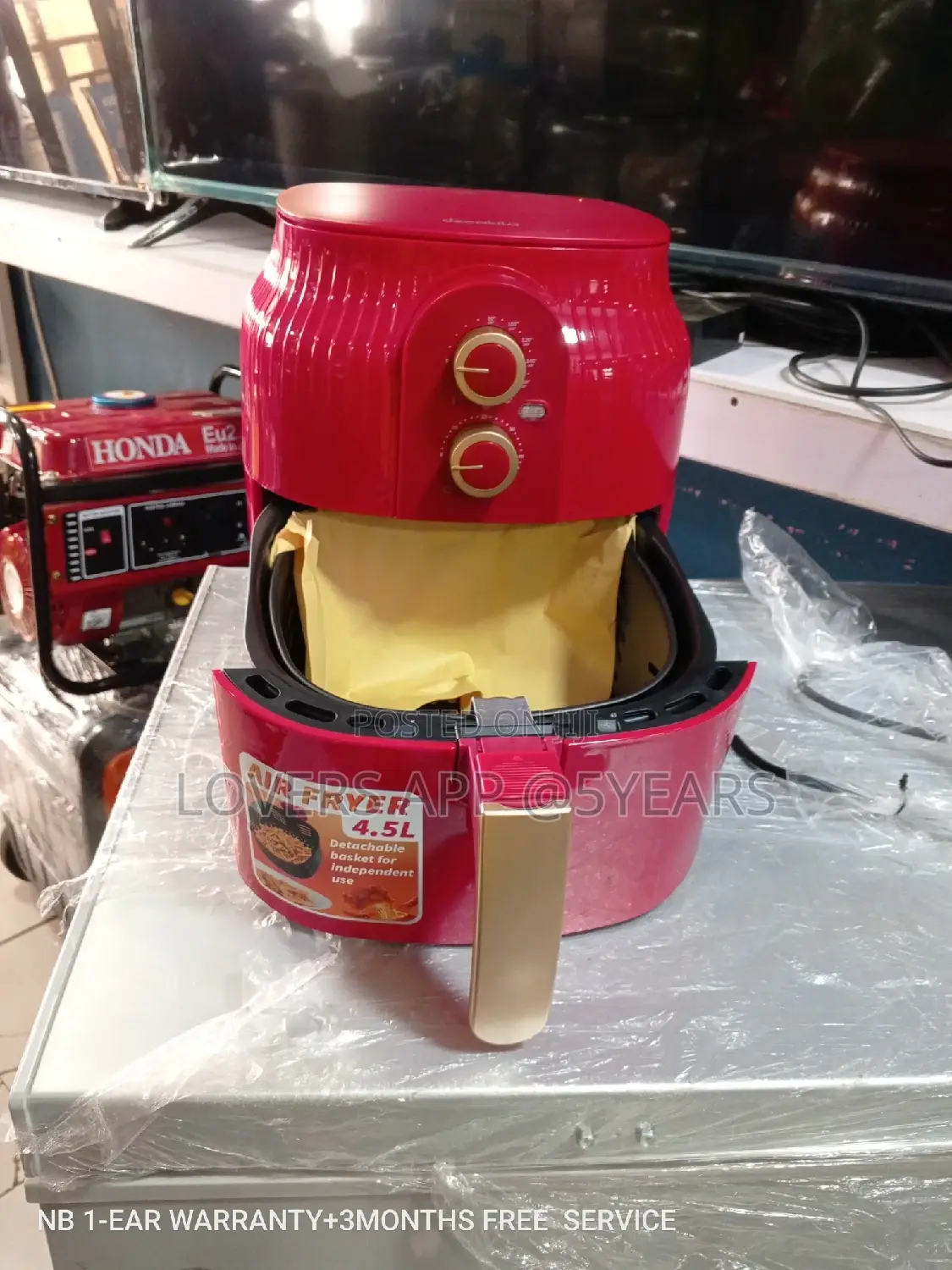 Decakila Air Fryer Air Fryer 4.5L Quality