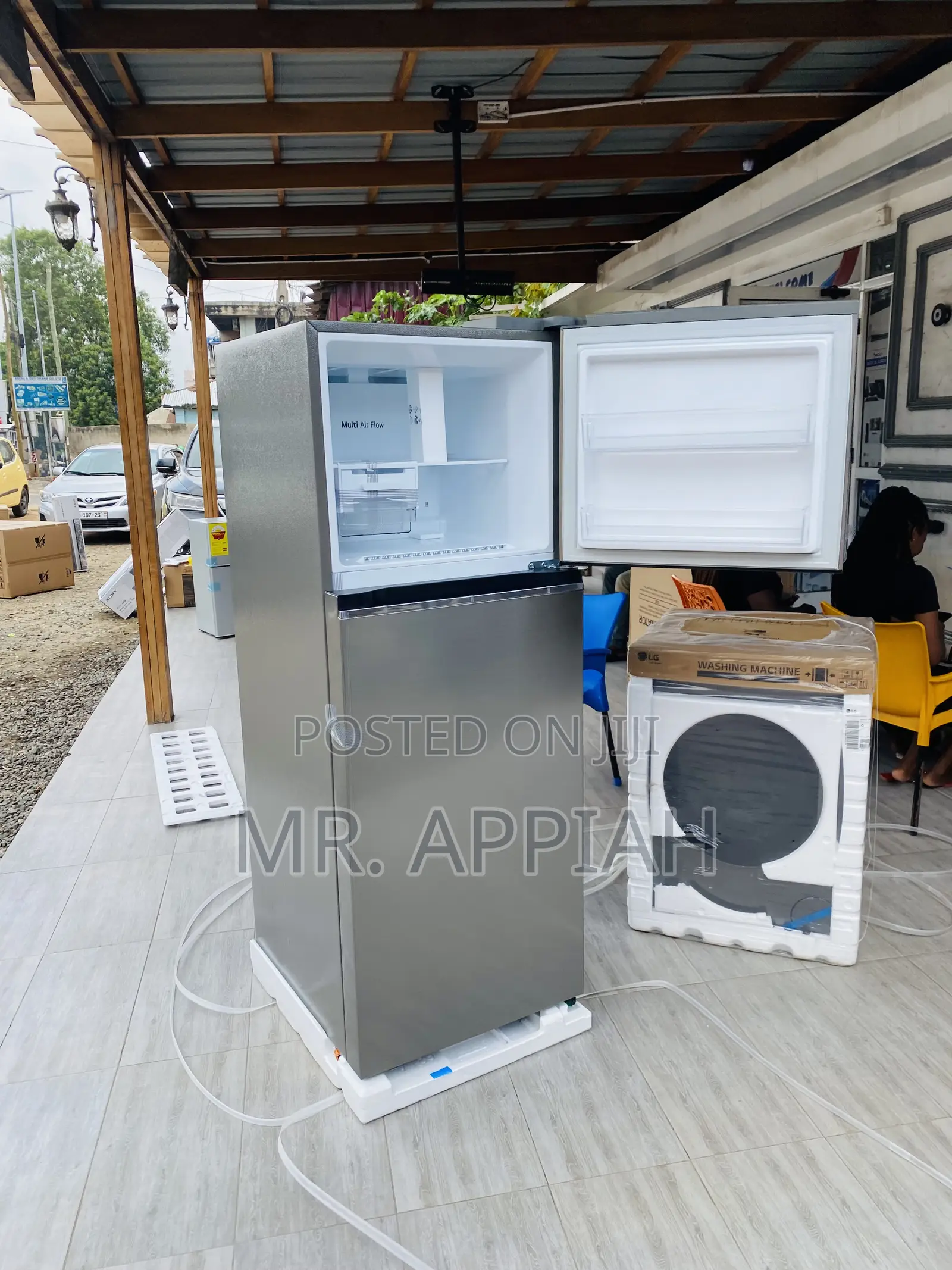 Energy Saving LG GN-B312PLGB Double Door Fridge.