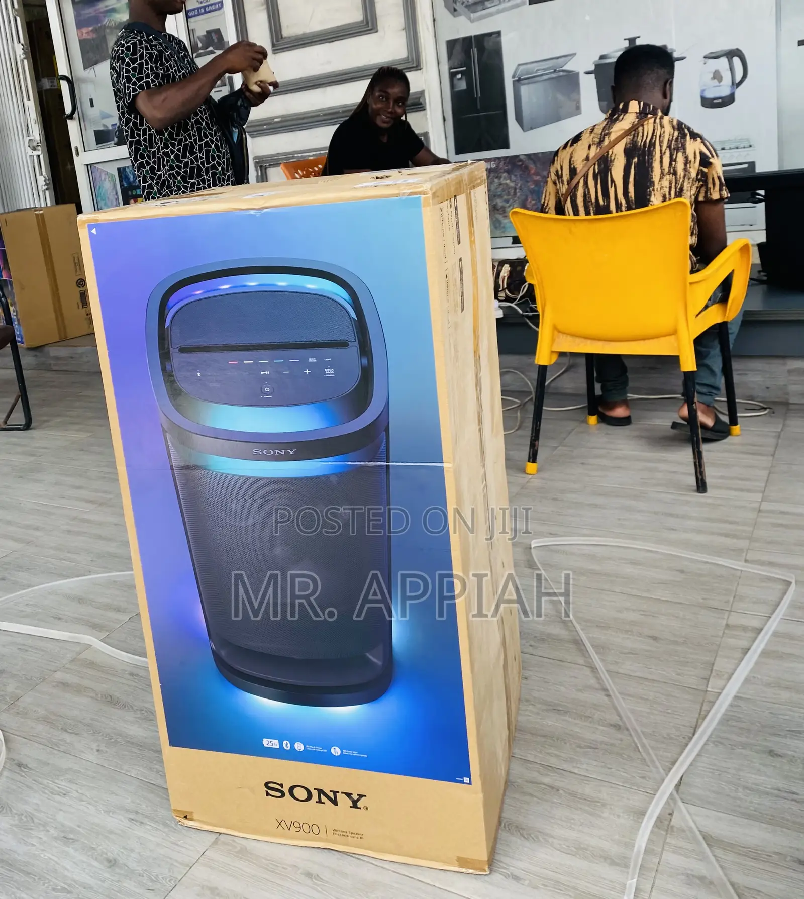 Energy Saving Sony SRS-XV900 Portable Bluetooth Speaker.