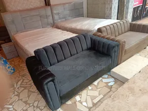 Sweet Black 2in1 Sofa Free Delivery