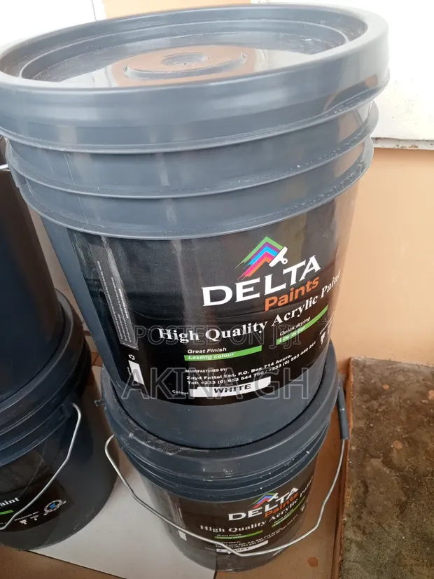 Delta High Quality Emultion Paint 20l Bucket 2