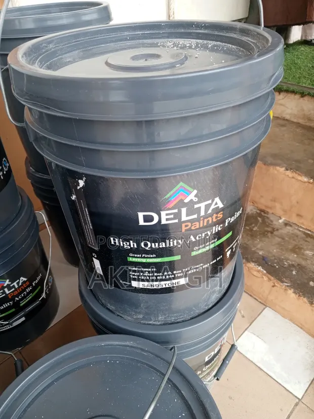Delta High Quality Emultion Paint 20l Bucket 3