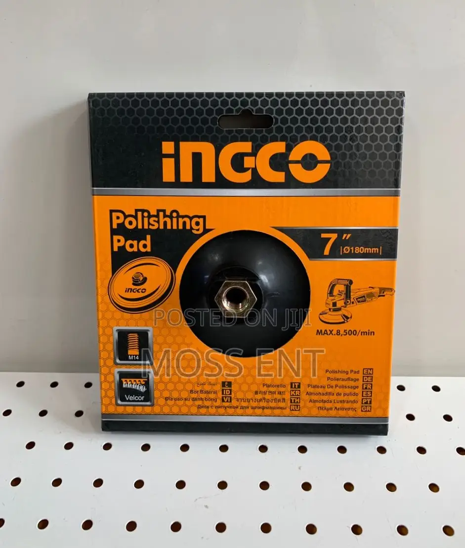 Polishing Pad With Flange - App