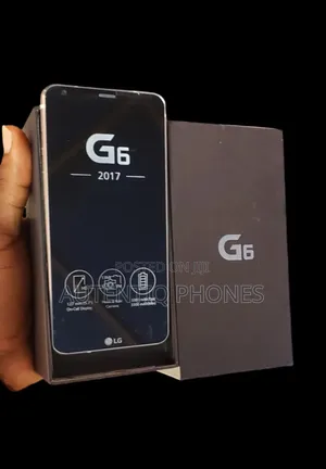 New LG G6 64 GB Black