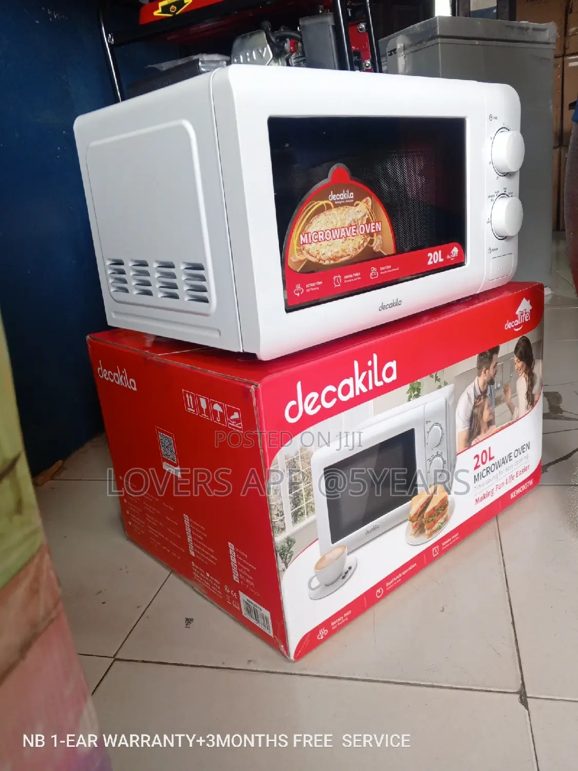 Easy to Use 20L Decakila Microwave Oven Microwave Oven