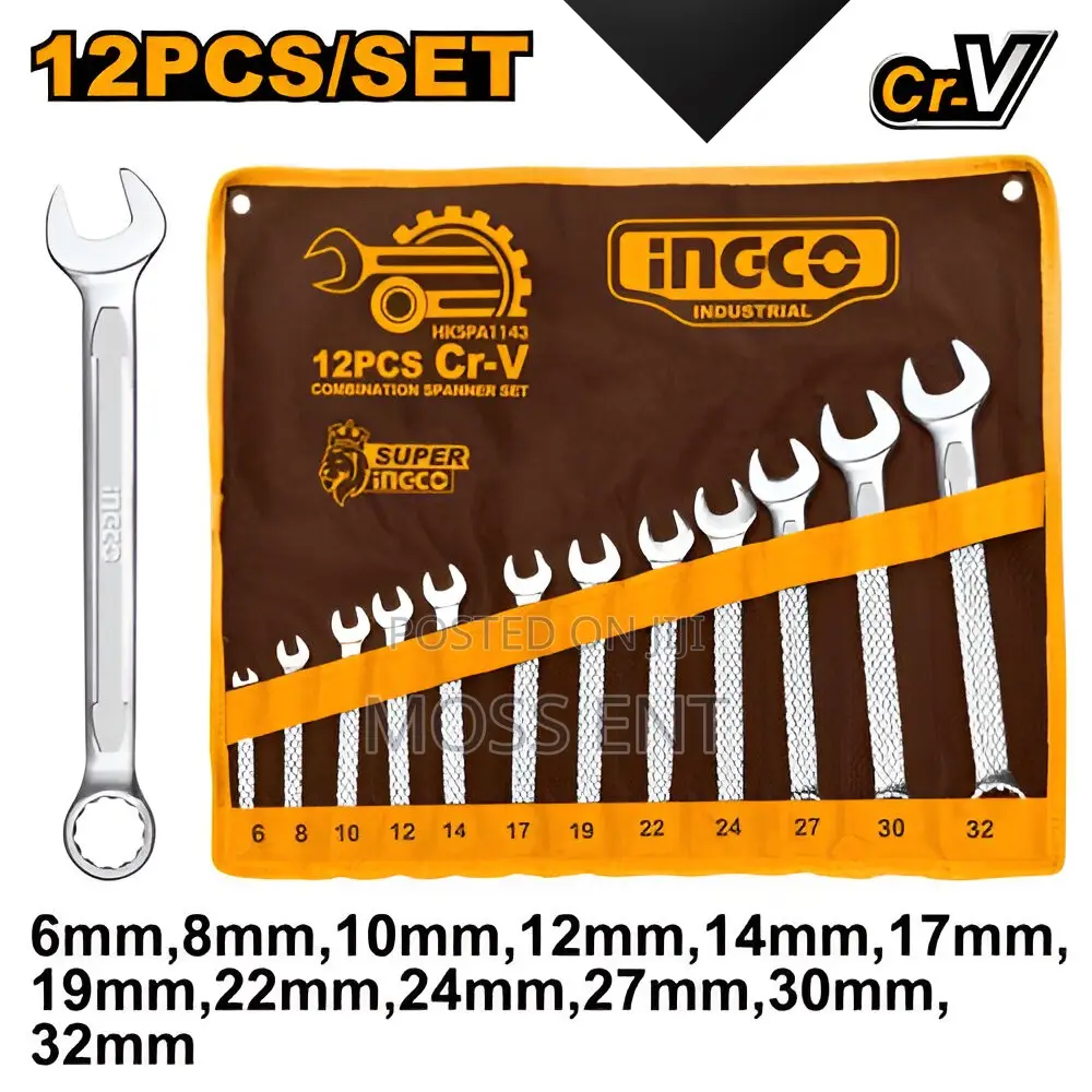 Combination Spanner Set 12pcs - Hkspa1143