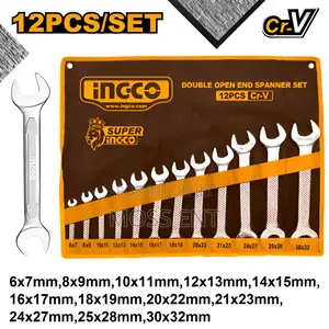 Double Open End Spanner Set 12pcs - Hkspa2142
