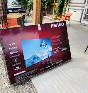 Unique Design Asano 65” Webos Ultra HD Smart Tv.