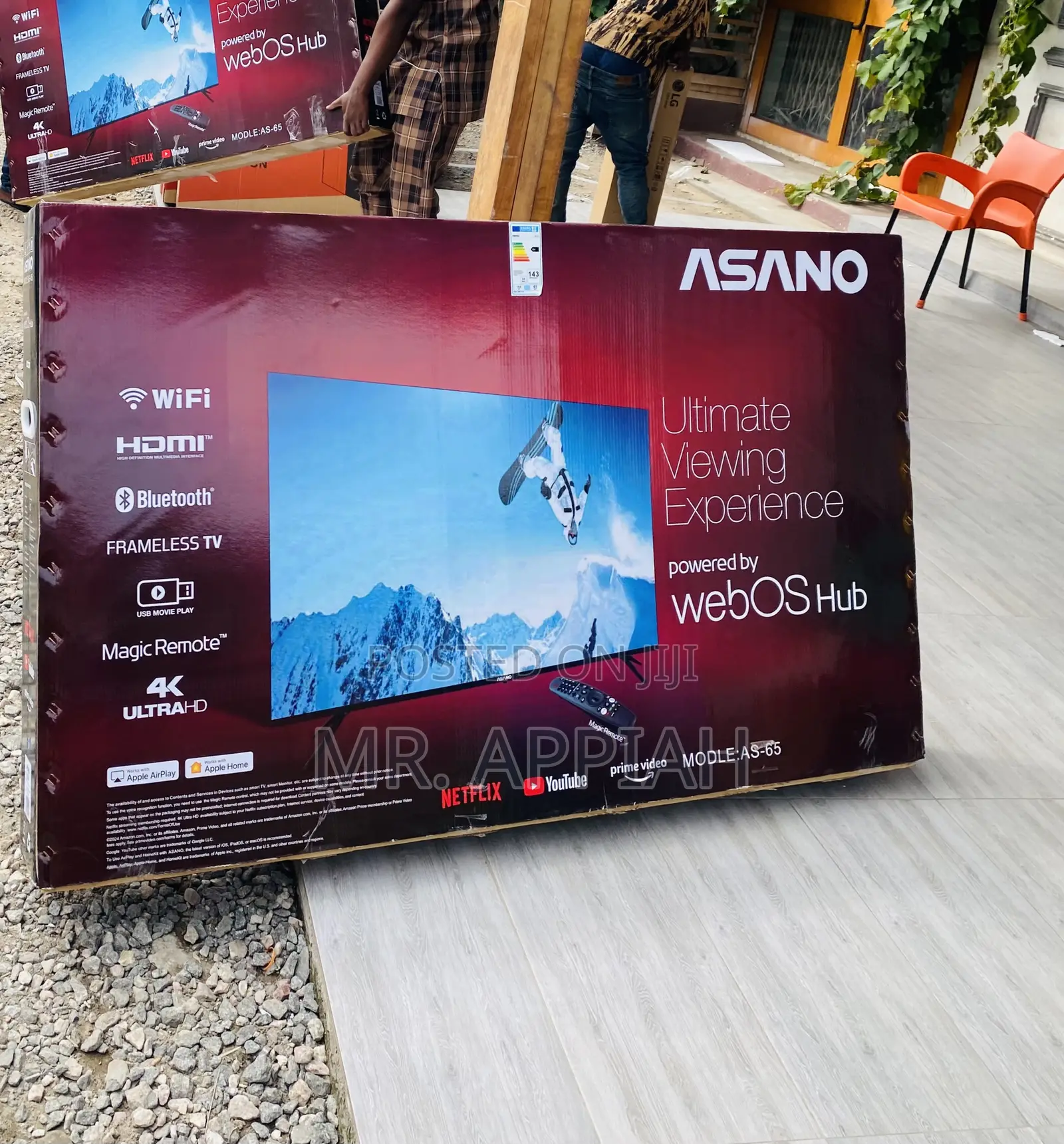 Quality Asano 65 Inch Webos Uhd Smart Tv.