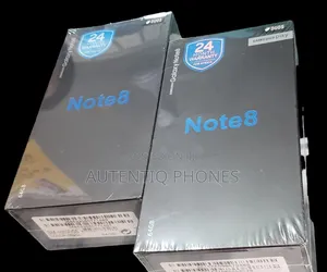 New Samsung Galaxy Note 8 64 GB Black