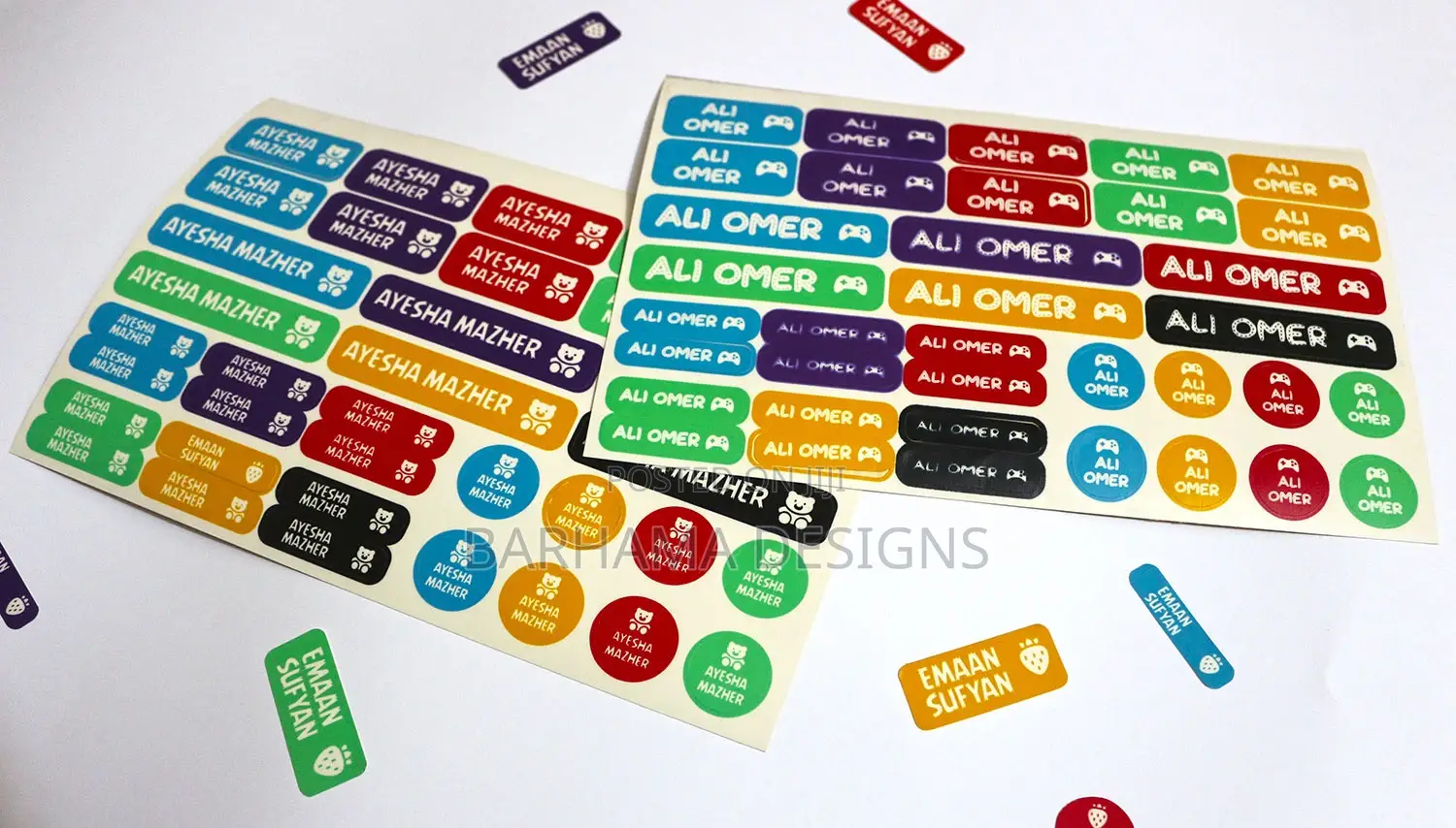 Sticker Labels