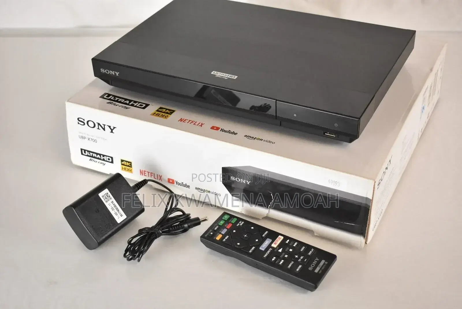 Sony Ultra Hd Blu-Ray Player,Spotify, Wifi, Usb