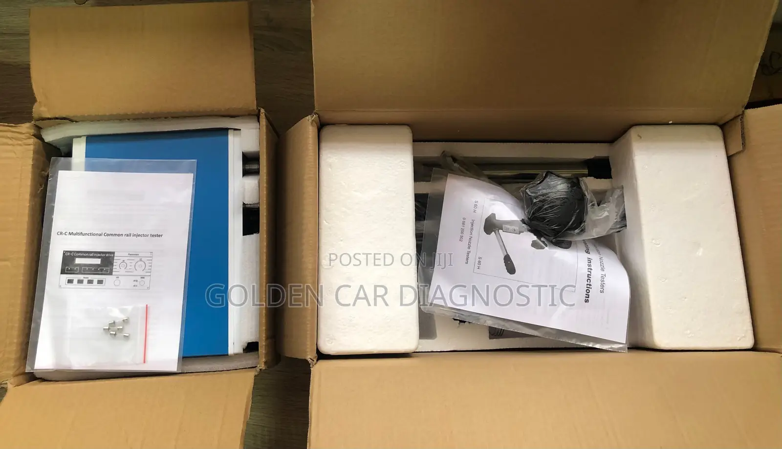 Diesel Cr-c Common Rail+S60h Common Injector Rail Tester