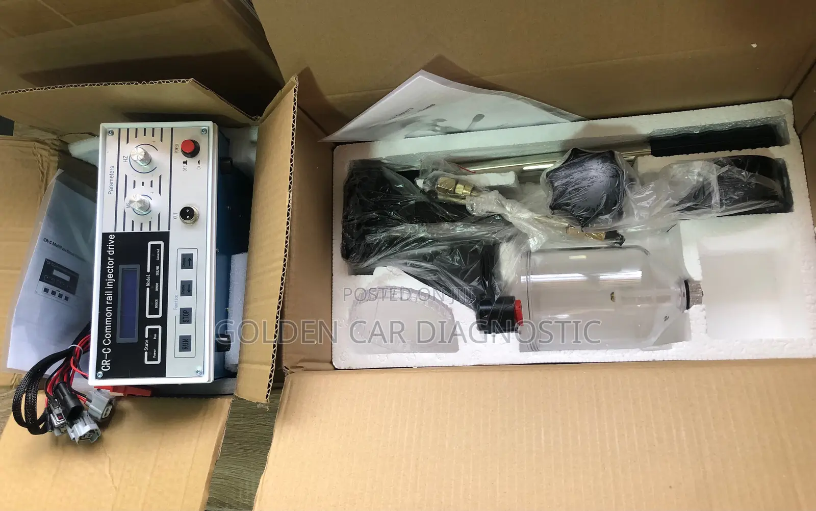 Diesel Cr-c Common Rail+S60h Common Injector Rail Tester
