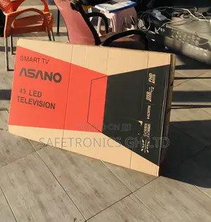Essential Asano (Black) 43 Inch Smart Led UHD Tv 