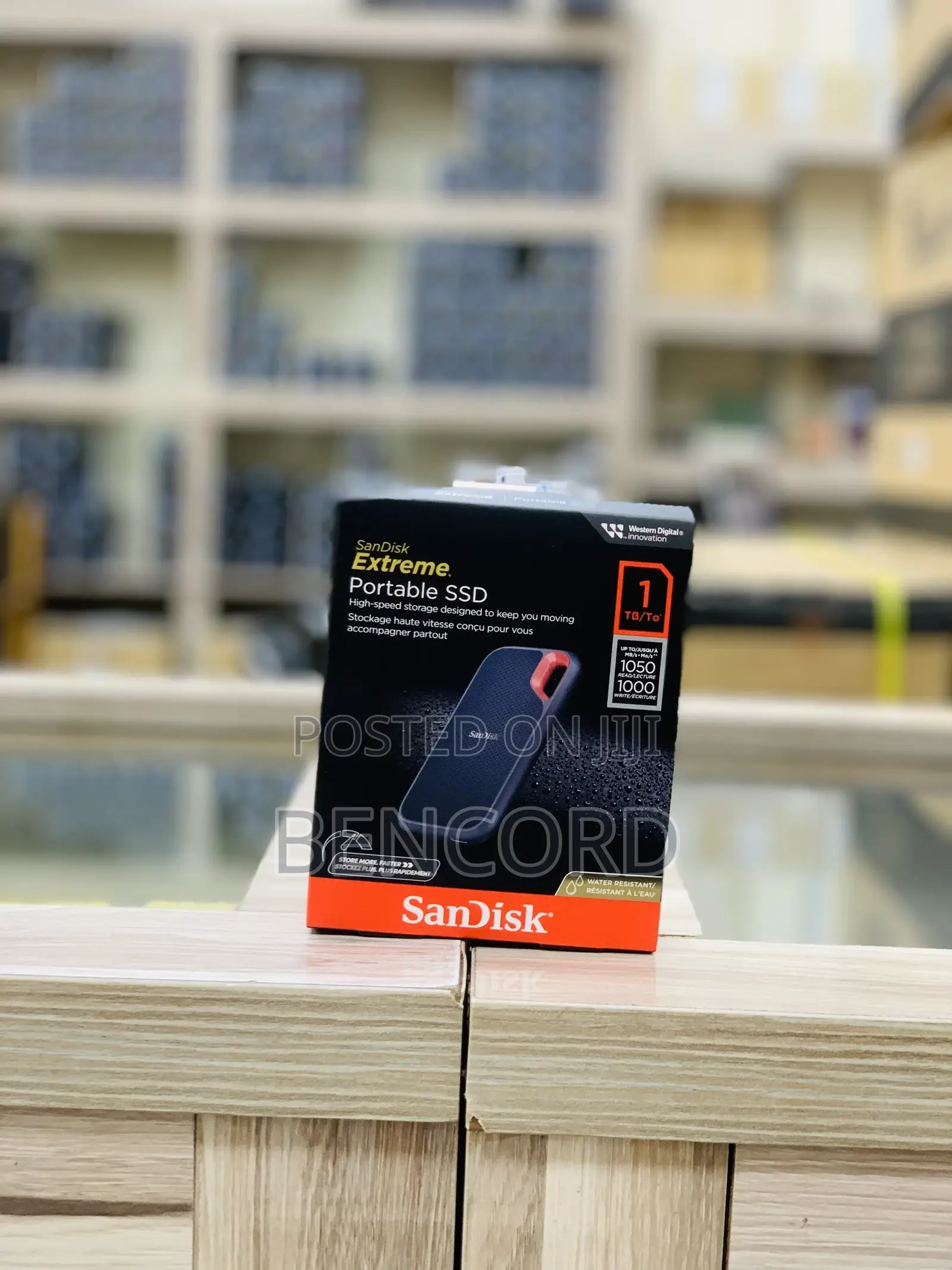 Sandisk Extreme Portable SSD (1TB)