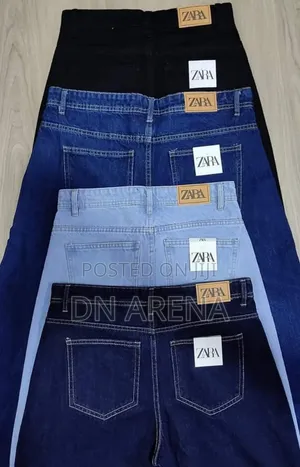 Ladies Baggy Jeans Trousers