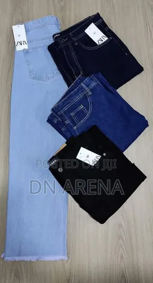 Ladies Baggy Jeans Trousers