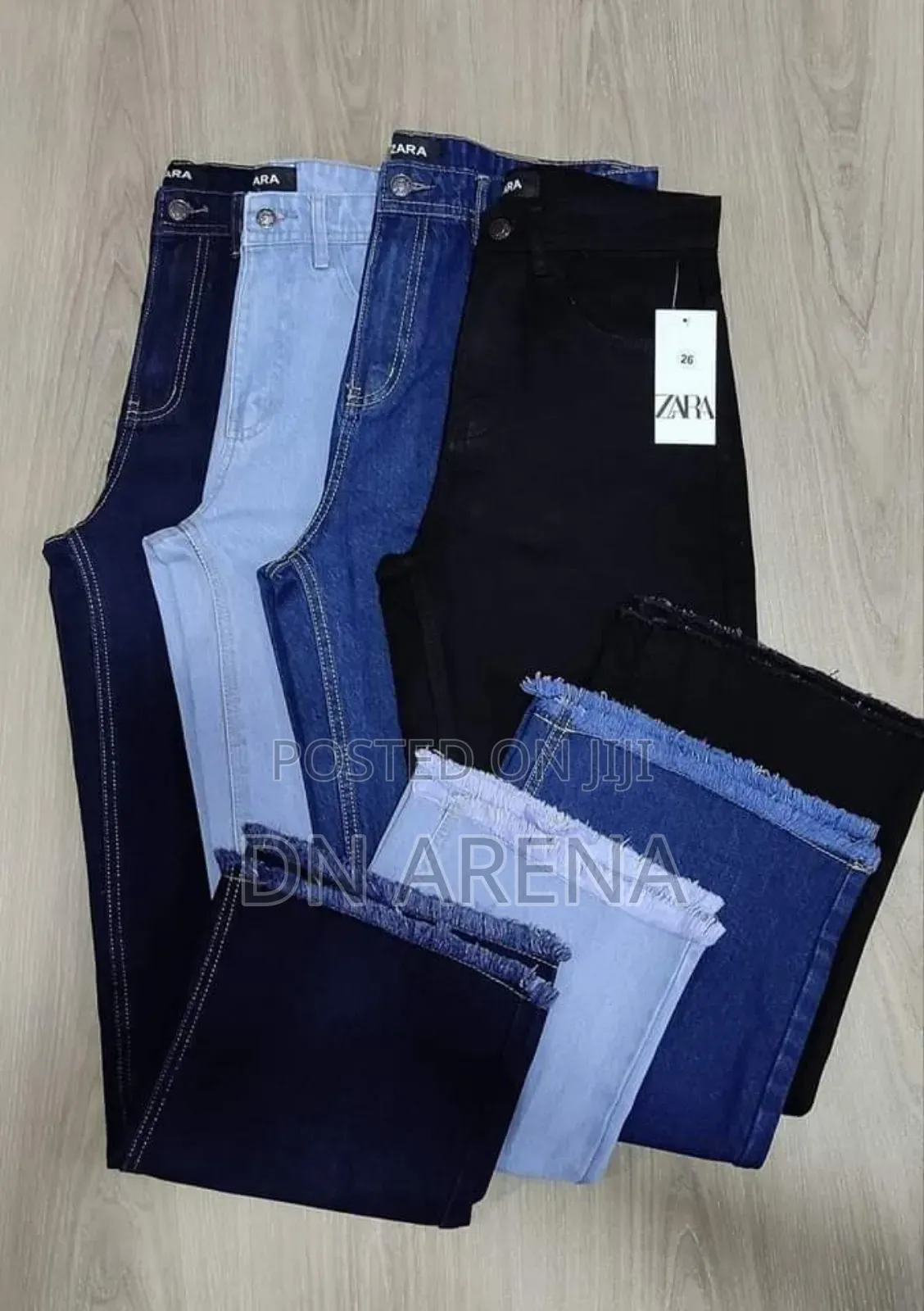Ladies Baggy Jeans Trousers