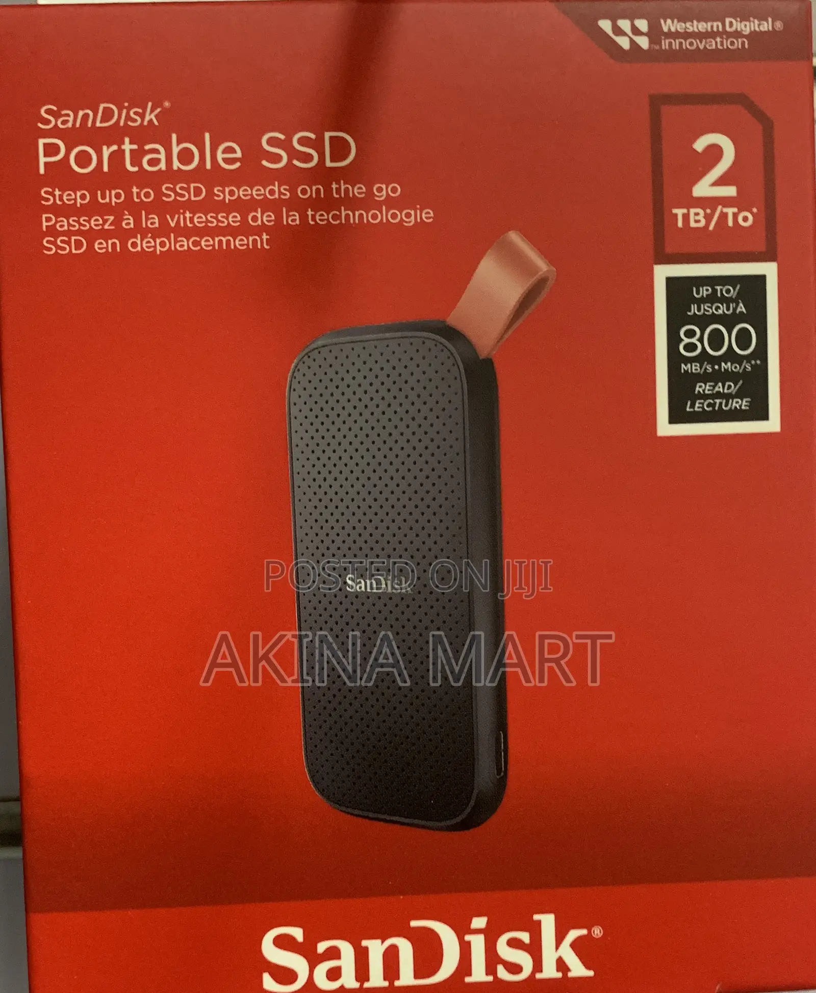 2tb Sandisk Extreme Portable SSD Drive External SSD