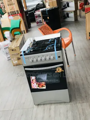 Elegant 50by50 4 Gas Cooker Oven/Grill (Gray) Volcano 