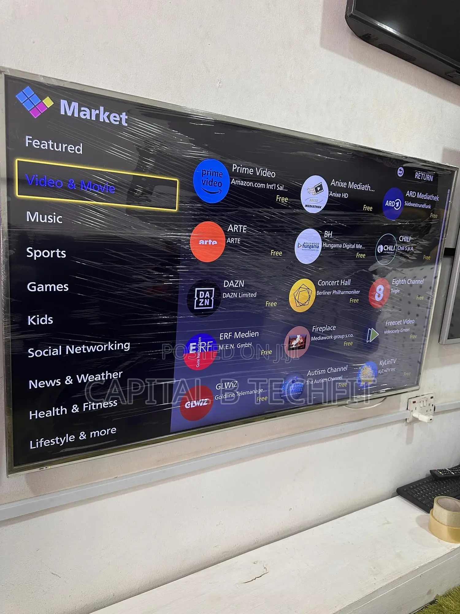 55inches Full Digital Satellite Uhd Led Smart Panasonic
