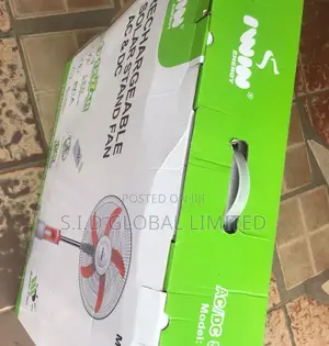 Affordable IWIN 18'' Rechargeable Solar Stand Fan