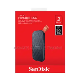 2 Terabytes Sandisk Portable SSD 2tb / to - 800mb/S