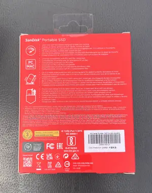 2 Terabytes Sandisk Portable SSD 2tb / to - 800mb/S