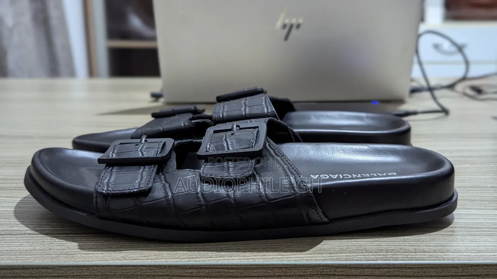 Premium Men's Leather Slippers