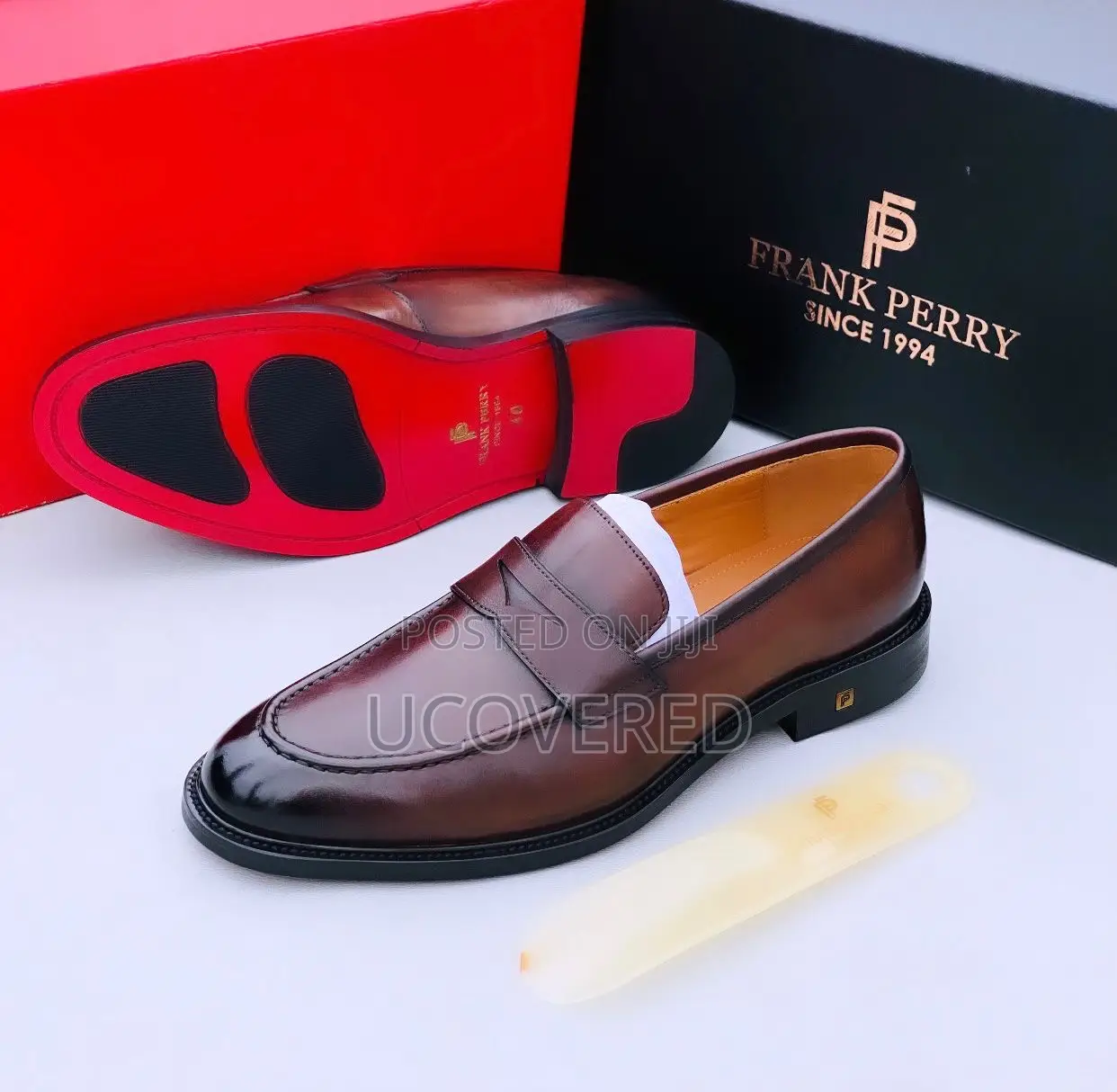 Frank Perry Real Leather Loafers