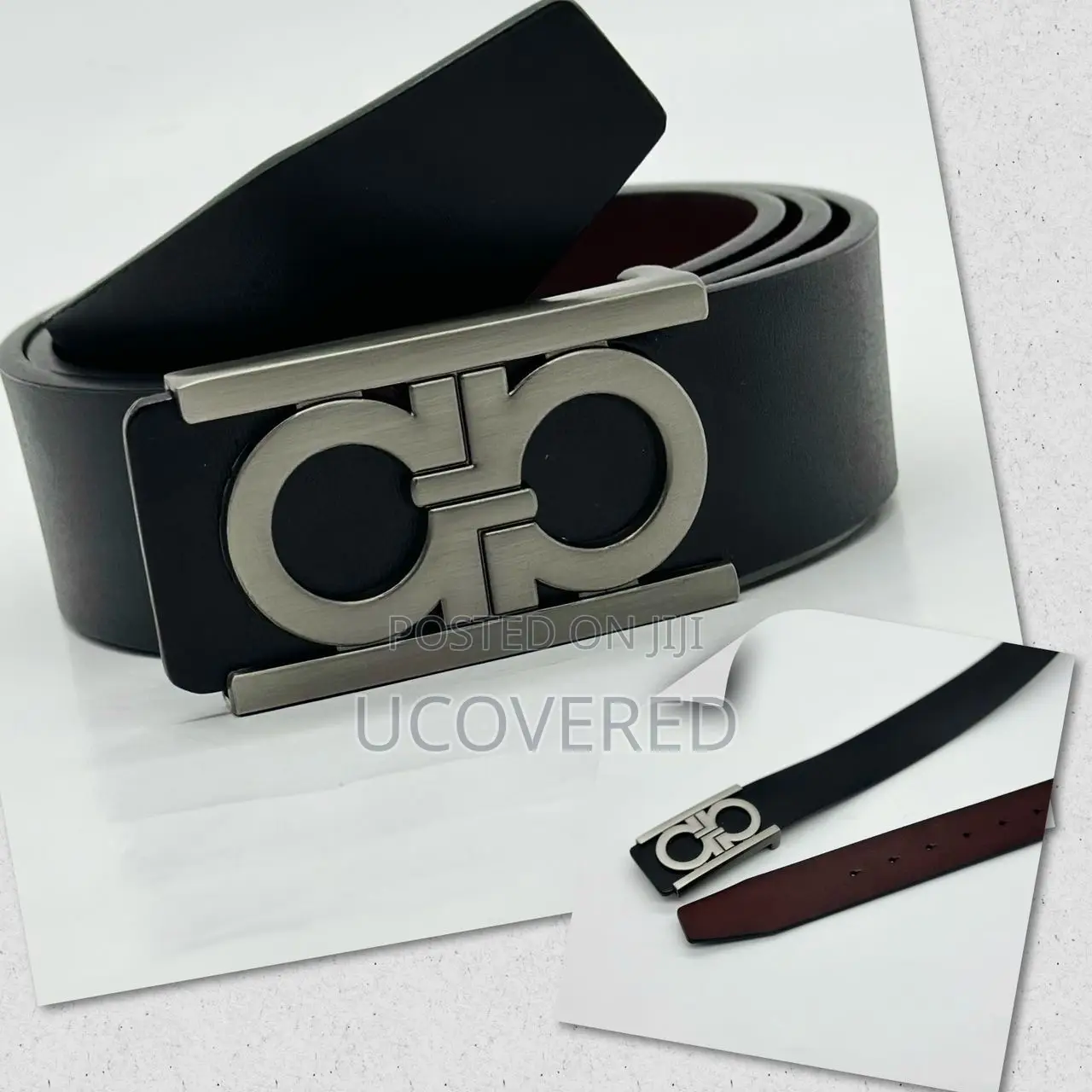 Real Leather Branded Belts