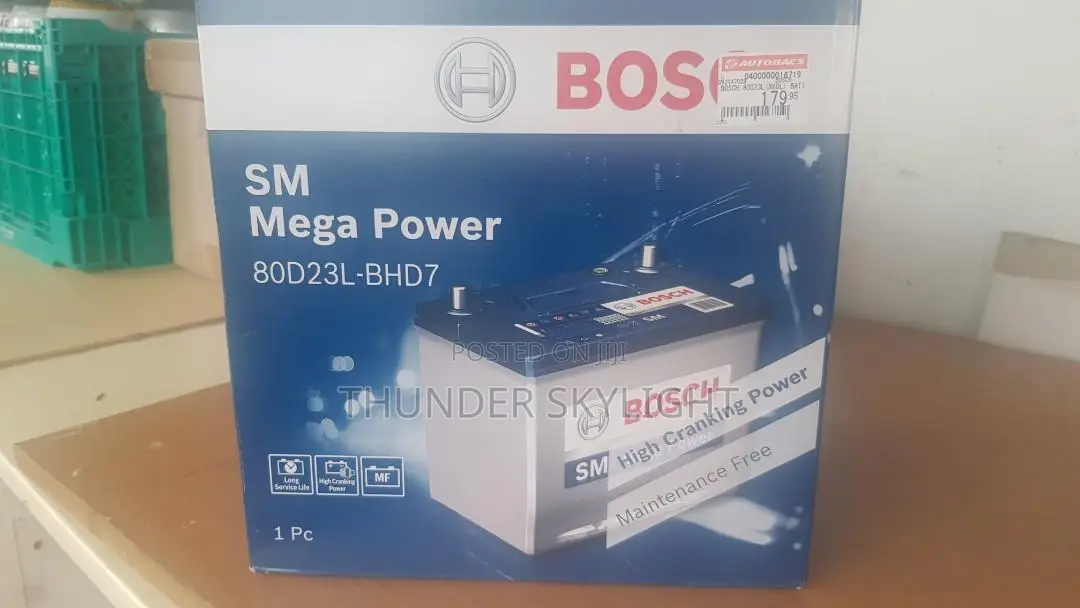 Bosch 80D21L Car Battery 70 Ah Block Type 15 Plates