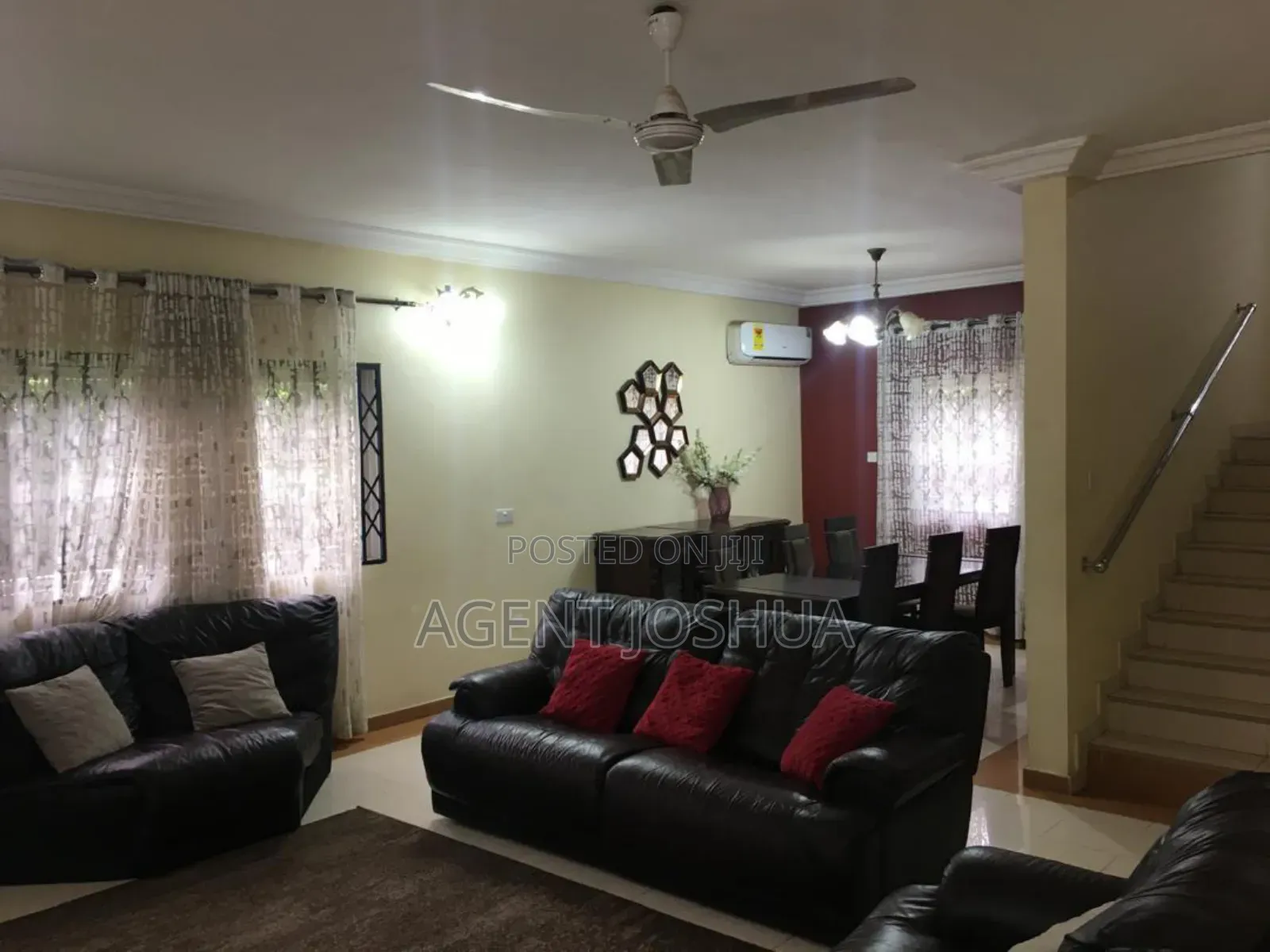 Furnished 4bdrm House in Regimanuel Estate, Airport Residential Area