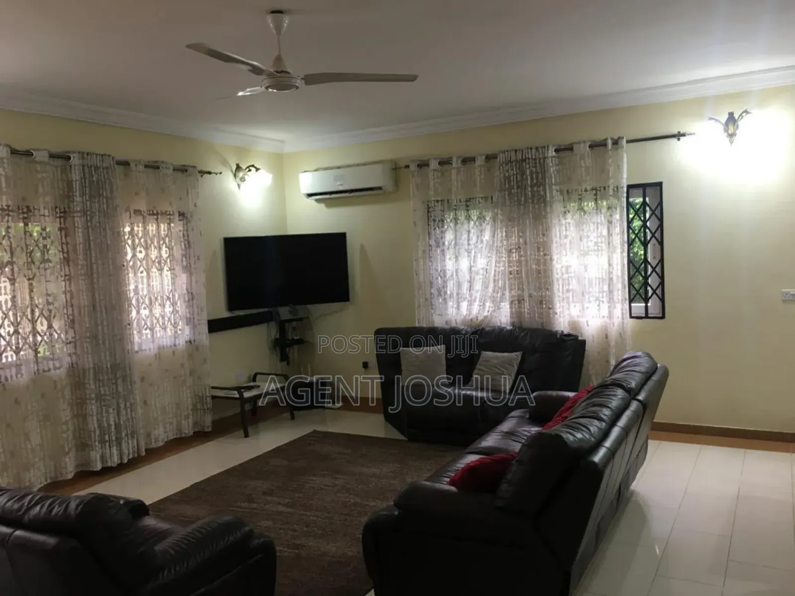 Furnished 4bdrm House in Regimanuel Estate, Airport Residential Area