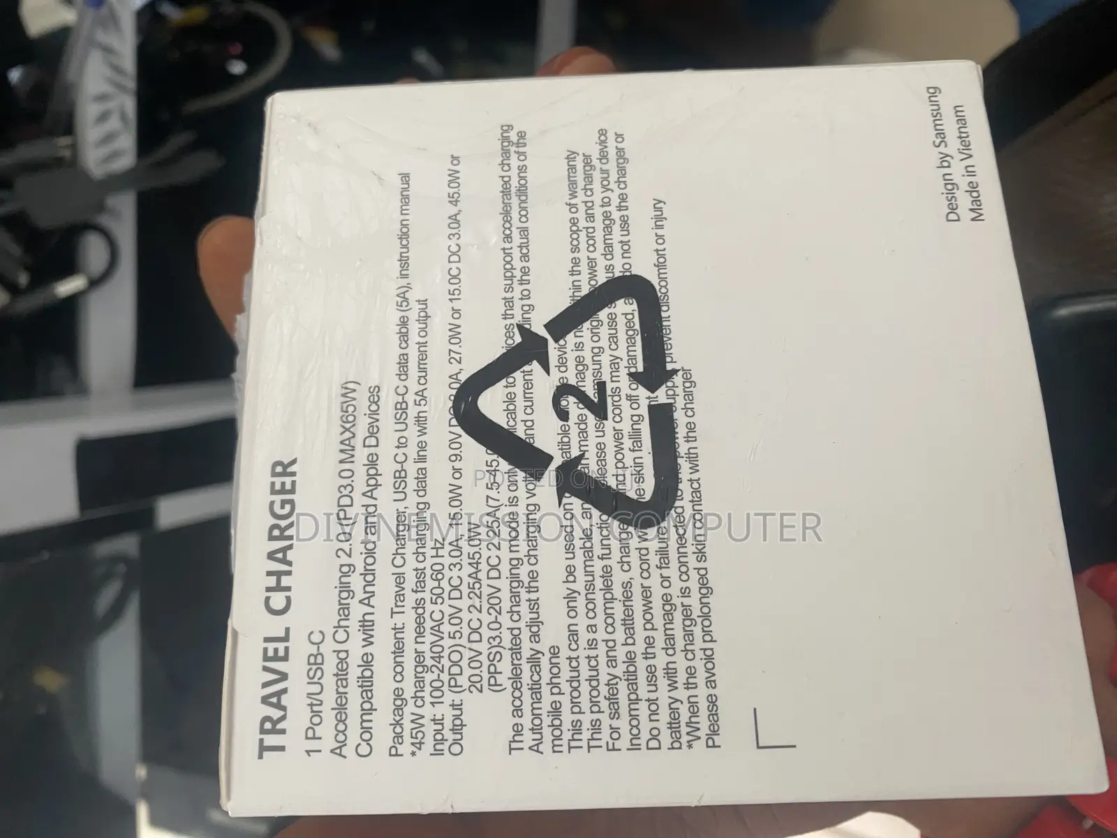 Samsung Type C to Type C, 45w 5A