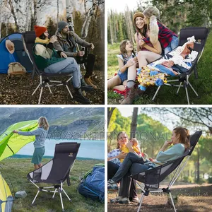 Nice C Ultralight High Back Folding Camping Chair, 2 Pieces