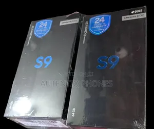 New Samsung Galaxy S9 64 GB Black