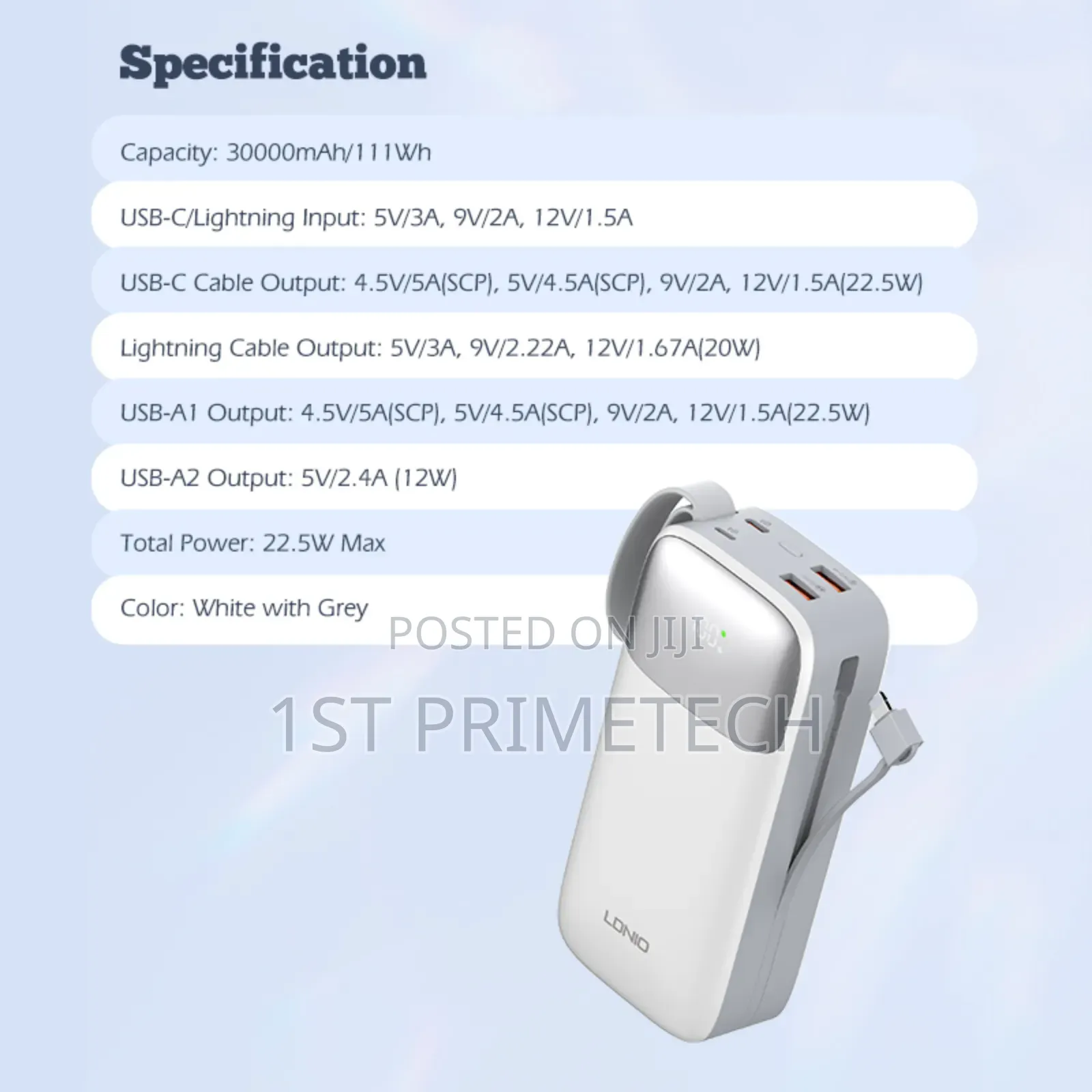 Ldnio 30,000 Mah Power Bank