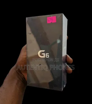 New LG G6 64 GB Black