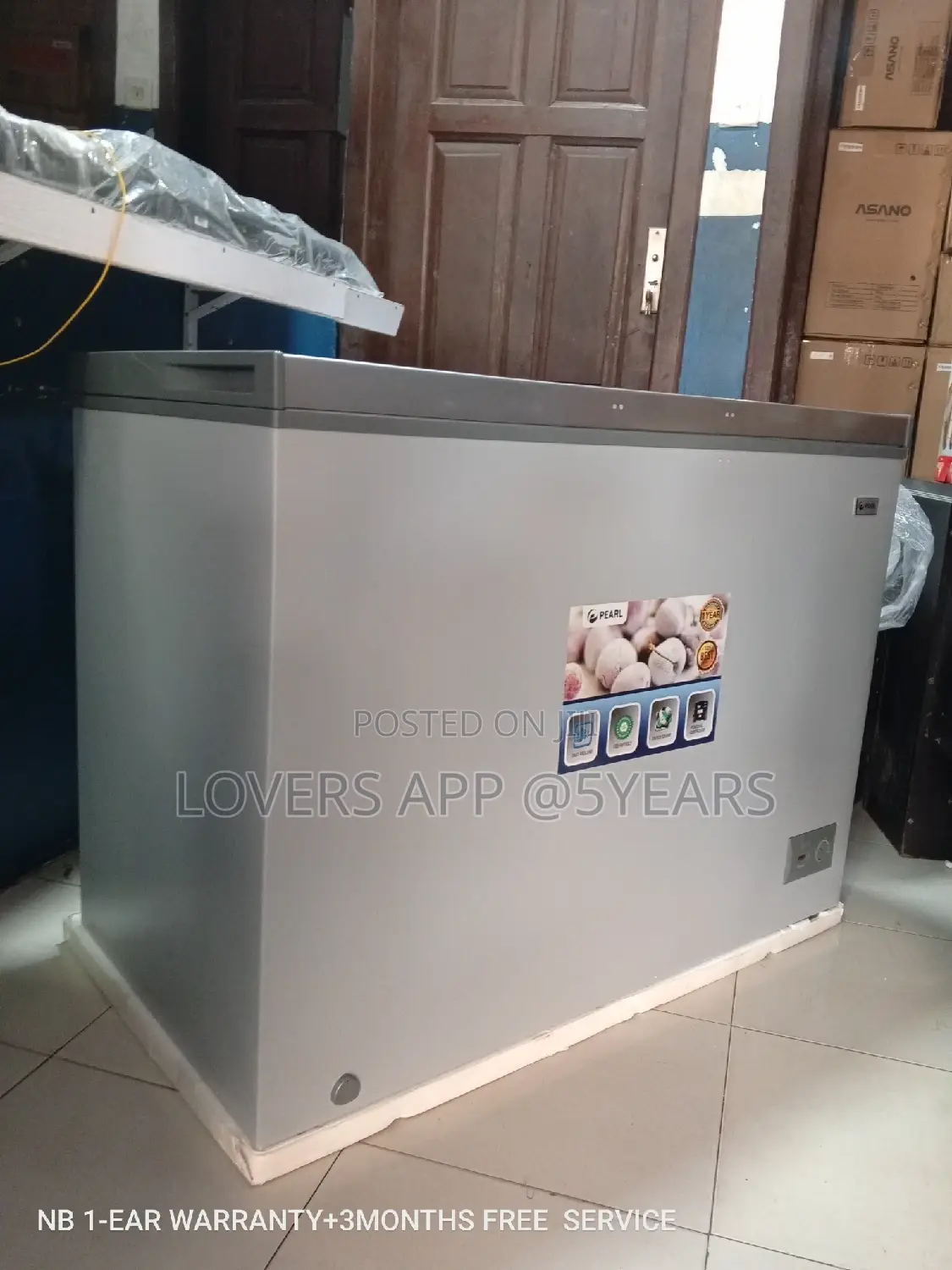 Fresh in Box 209L PCF- 370 Pearl Chest Freezer