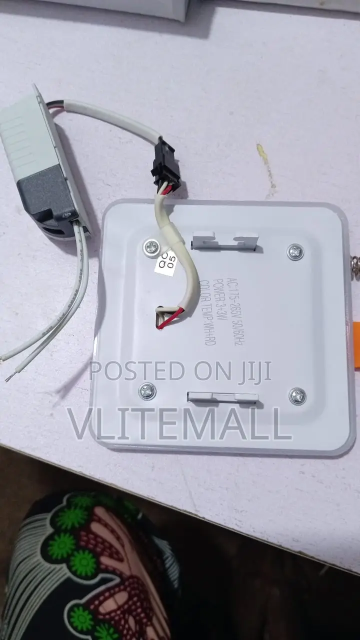 Unique Conduit LED Panel Light 3+3