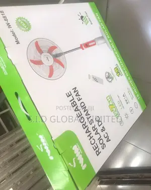 Purchase Proper Rechargeable IWIN 18'' Solar Stand Fan