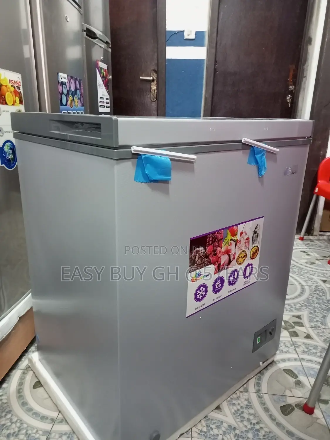 Rainbow 145 Liters Chest Freezer Brand New